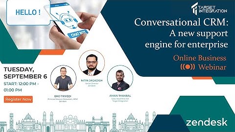 Conversational CRM: A new support engine for enterprise