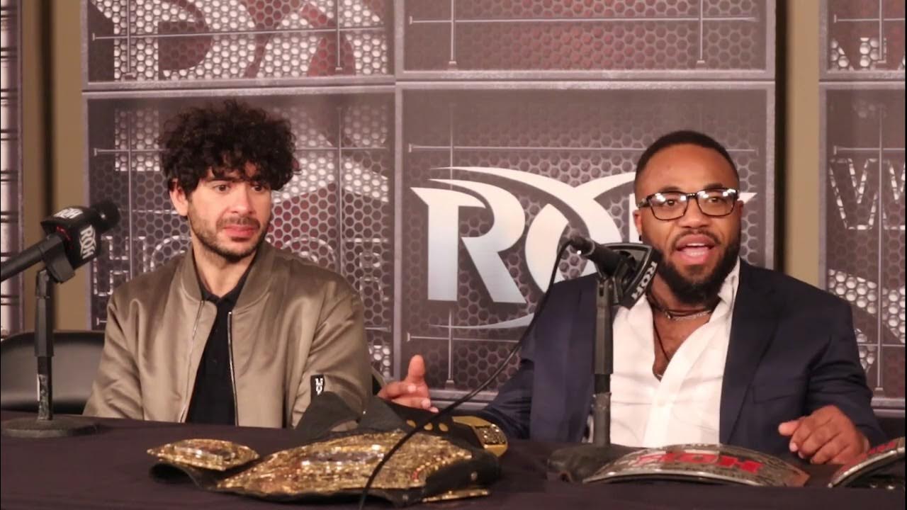 Jonathan Gresham Ring of Honor Supercard of Honor Interview YouTube