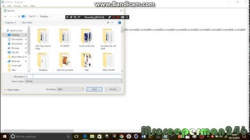 How to make the matrix effect using notepad 2016 Windows 10