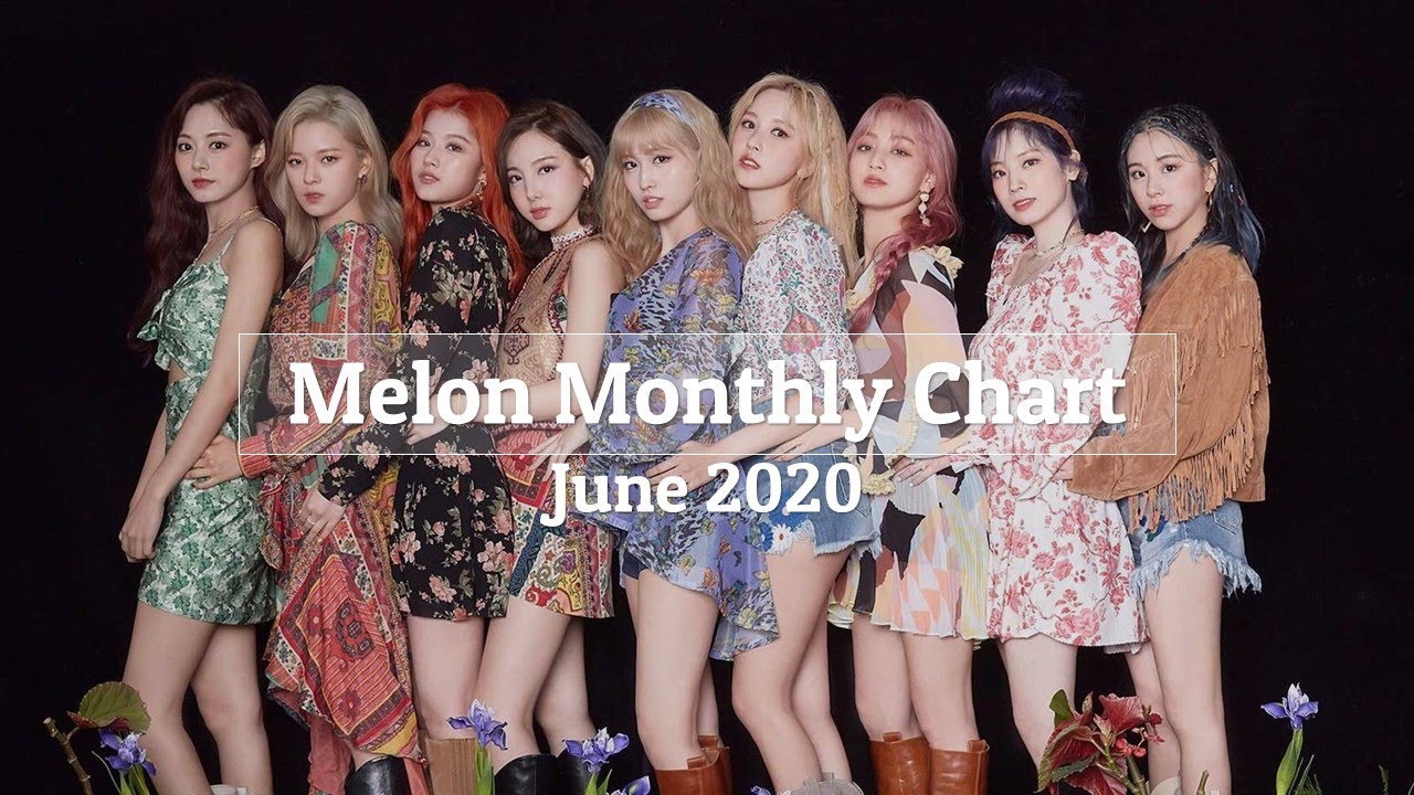 |Top 100| Melon Monthly Chart - June 2020 - YouTube