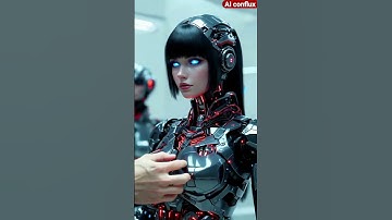 Humanoid Ai Robot Chest Transformation Video. #shorts #trending #aiart #robot #humanoid #scifi