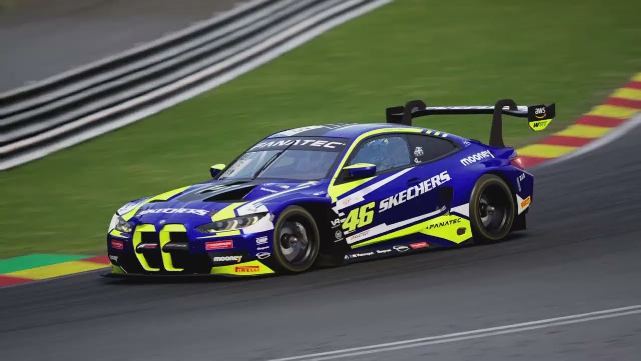 Valentino Rossi BMW M4 Spa-Francorchamps