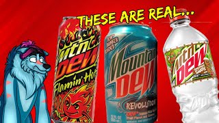 These Mountain Dew Flavors are INSANE