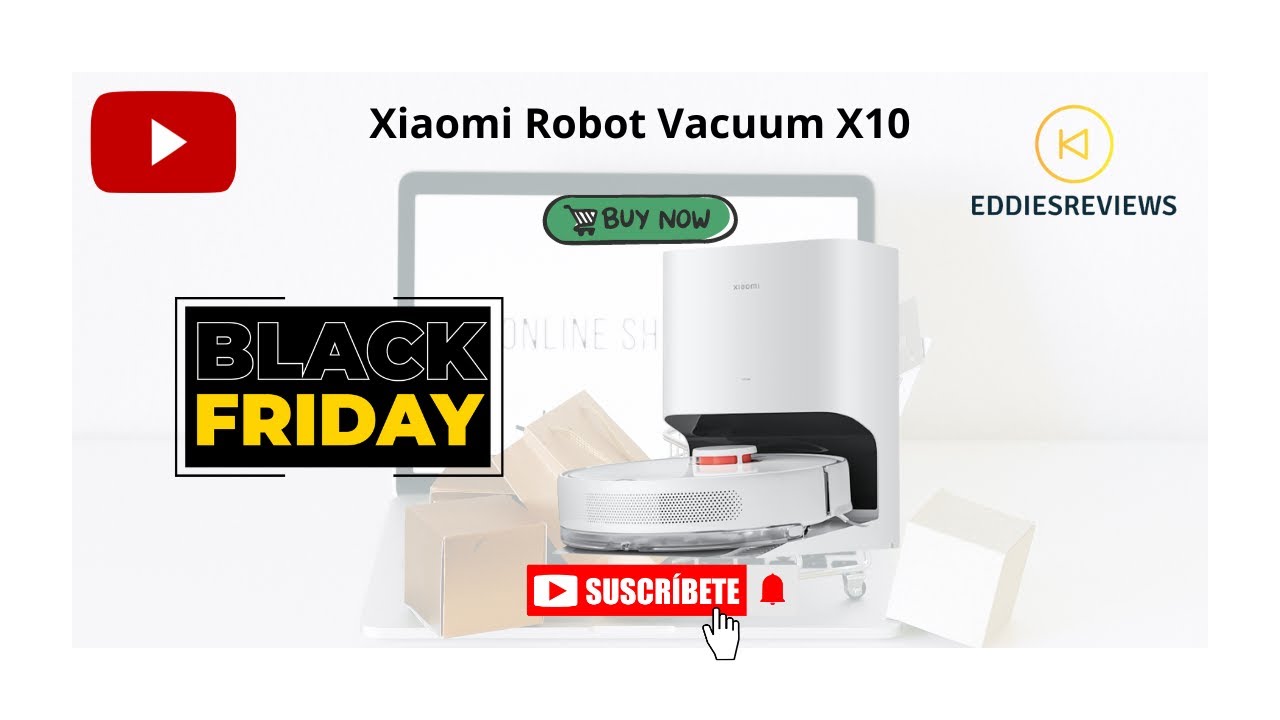 Comprar Robot aspirador y friegasuelos Xiaomi Vacuum X10 con sistema de  navegación láser · Hipercor