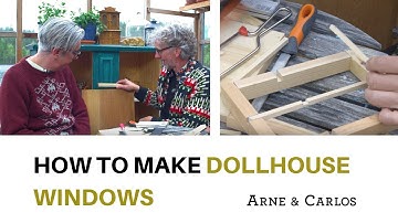 The dollhouse by ARNE & CARLOS. Part 2  How to make windows