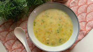 طريقة عمل شوربة السان العصفور /How to make orzo soup