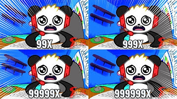 Combo Panda Crying Intro Getting 999999X Speed