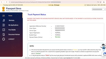 passport payment pending problem | passport payment initiated | passport new portal