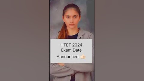 HTET 2024 Exam Date 🙀||#htet #htet2024 #htetcommerce #htettgt #htetscience #htetadmitcard