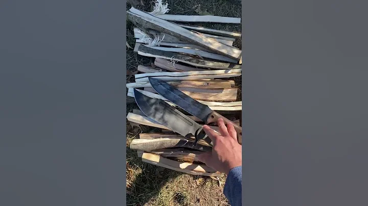 BIG Knife Comparison | WTG V44X, Becker BK9, Esee Junglas #outdoors #knife #bushcraft