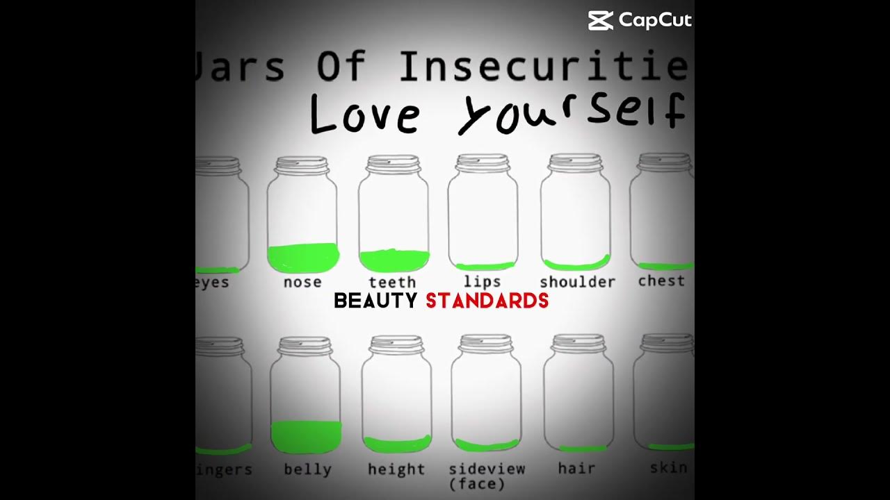 Jars of Insecurities, (love yourself ️credits to template.) YouTube