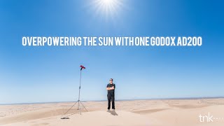 Using one AD200 to overpower midday sun. Is it doable?
