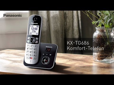 Schnurloses Telefon mit neuen Funktionen zur Anrufsperre KX-TG686 | Panasonic Produktvorstellung Schnurloses Telefon mit neuen Funktionen zur Anrufsperre KX-TG686 | Panasonic Produktvorstellung