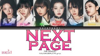 [RICHIESTA] IVE (아이브) – “Next Page (궁금해)” [Color Coded Lyrics Han_Rom_Sub Ita_가사]