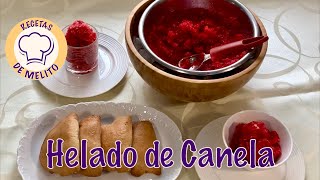 Helado de canela