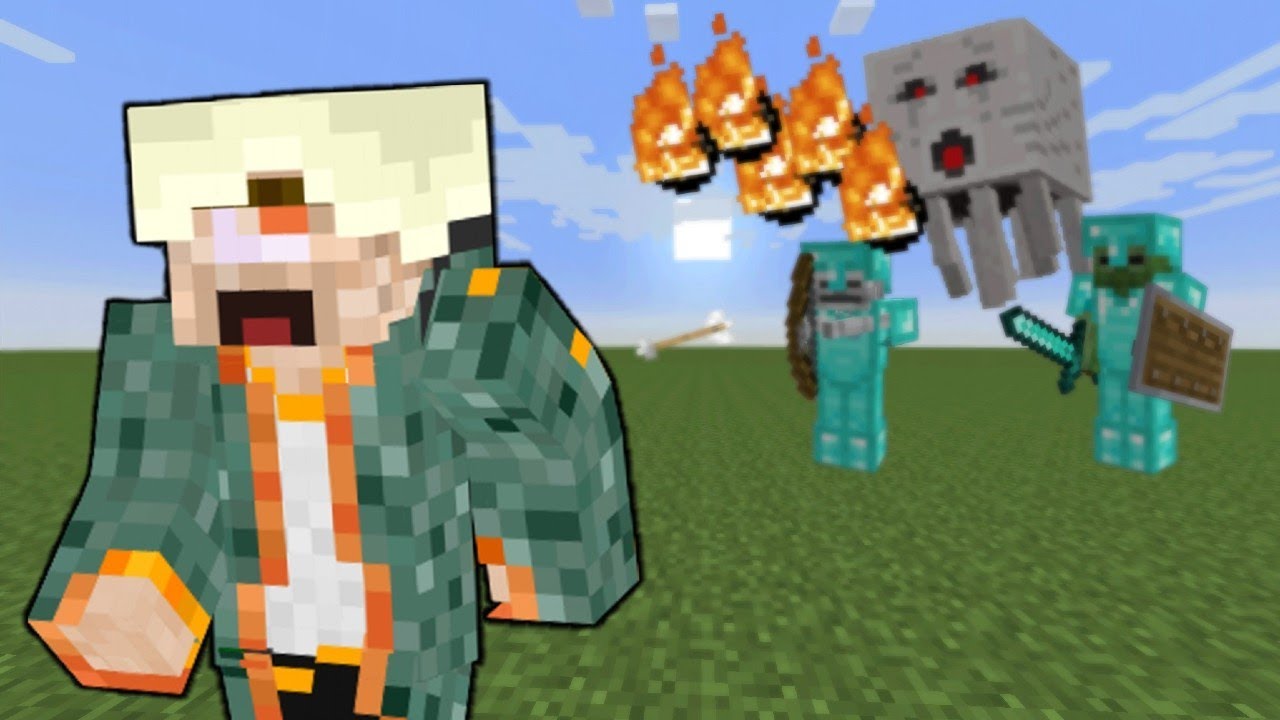 Beating minecraft but every mob is DEADLY - YouTube