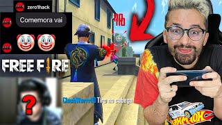 CONFRONTEI O HACK NO X1 VALENDO MINHA PRÓPRIA CONTA DO FREE FIRE E