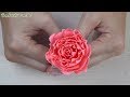 Очень простой способ сделать цветы из бумаги Buket7ruTV A very simple way to make flowers from paper