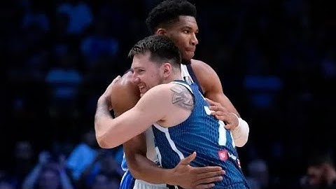 Giannis Antetokounmpo, Greece beat Luka Doncic, Slovenia to advance to Olympic qualifying final