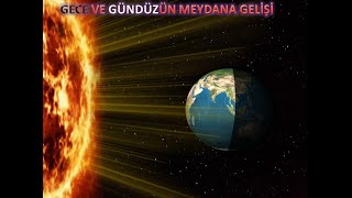 Gece -Gündüz ve Mevsimlerin Oluşumu, Ekinoks, Gündönümü, Dönenceler Animasyon Slayt /Sunu indir