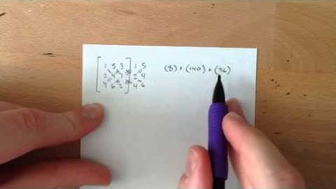 Finding the Determinant | 3x3 Matrix | Pre-Calculus
