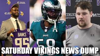 Minnesota Vikings News Dump (4.25.26) | Caleb Banks in MN! Greenard Traded! Day 2 Picks!