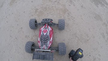 Arrma Outcast 6s "Sending it!!!" Hybrid style, testing new RPM arms, with Truggified Typhon