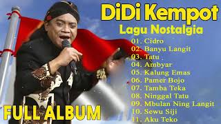 DiDi Kempot | Dangdut lawas full album kenagan | Best Songs | Greatest Hits|FULL ALBUM BEST PLAYLIST