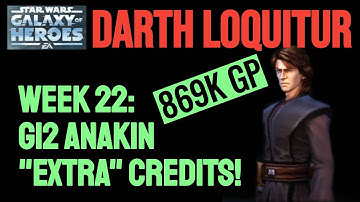 Loquitur Update #22:  Anakin Advances, Gear Crunch is Real