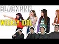 BLACKPINK on Weekly Idol while eating KFC (Full with Eng subs)