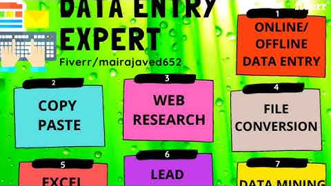 Do professional data entry and web research in 24 hours - Best Data Entry service