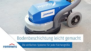 Bodenbeschichtung leicht gemacht- Die einfachen Systeme für jede Flächengröße