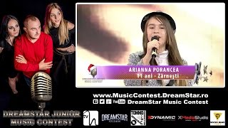Arianna Porancea - New York (voce live) | DreamStar Junior Music Contest | Ed. 5 Sez. 1
