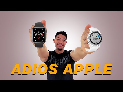 3 RAZONES GARMIN  vs 1 APPLE WATCH - mi opinion