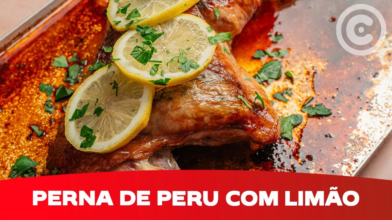 Receita Deliciosa de Perna de Peru Assada