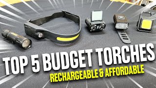 Comparing 5 BUDGET RECHARGEABLE LED FLASHLIGHTS by JEL Reviews 152 views 3 months ago 14 minutes, 33 seconds