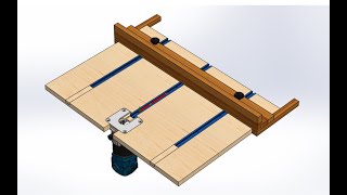 El freze ile basit portatif tezgah yapımı- bölüm 3// how to make a router table part 3