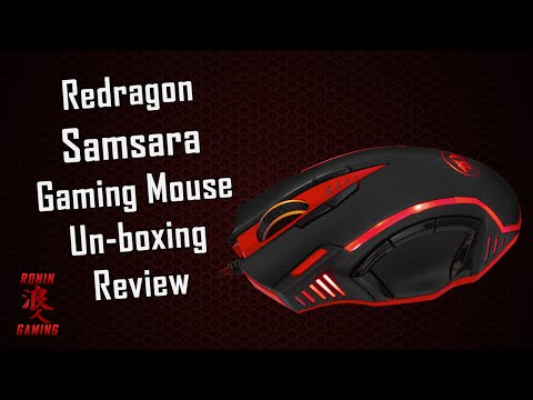 Redragon Samsara M902 High Precision Gaming Mouse UnBox|Review