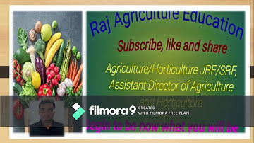 Assistant Director of Agriculture | Horticulture  | MCQs for ADA | MCQ Horticulture | JRF | SRF