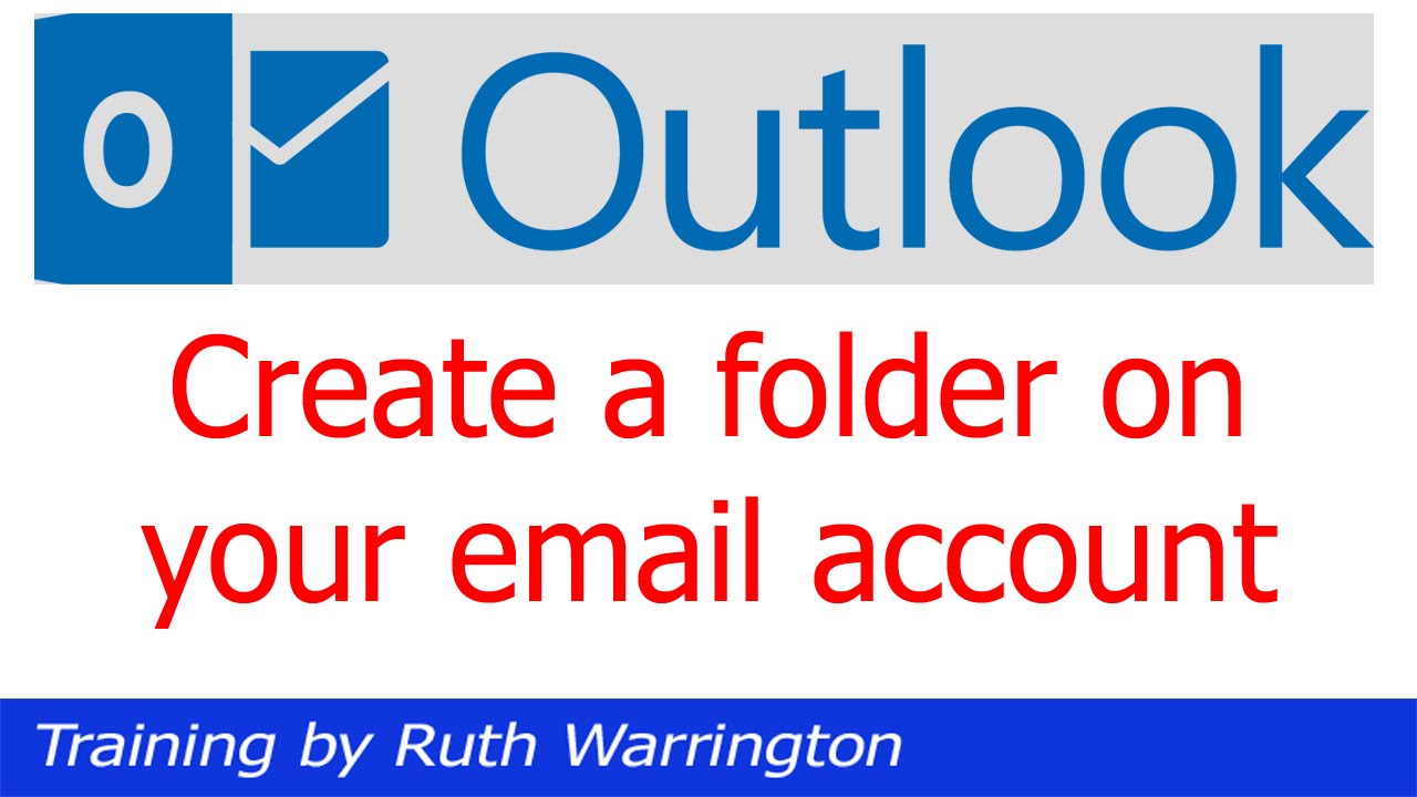 how do i create a new folder in outlook mail