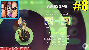 Disney Heroes Battle Mode Gameplay #8 - Chapter 4 part 2