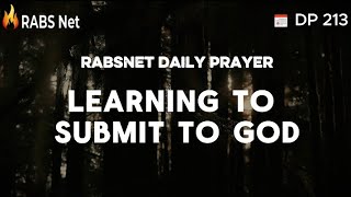Learning To Submit To GOD