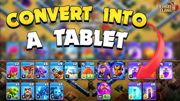 Easily Convert Your Android To A Tablet - Two Rows System | Clash Of Clans