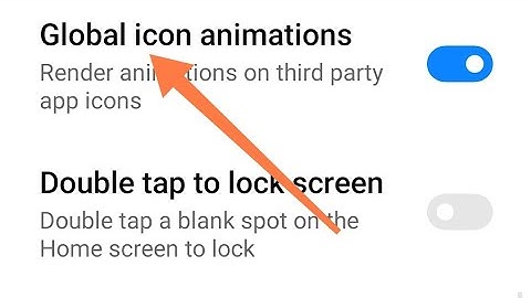 Global icon animation on of kaise karen redmi k20 Pro, how to on off Global icon animation redmi k20