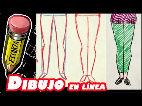 Como dibujar piernas 1