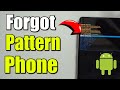 How to Remove Lock Screen if you forgot Pattern on Samsung Phone (Android Tutorial)