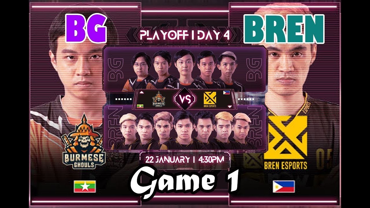 M2 Championship 2021 BREN ESPORT VS BURMESE GHOULS [GAME 1]