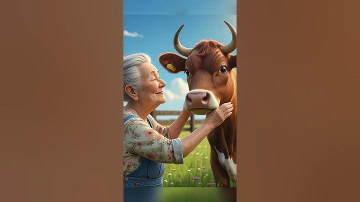 The Cow That Made Grandma Rich 🤑 || #shorts #ai