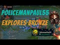 The adventures of policemanpaul55  1st time entering bronze elo 