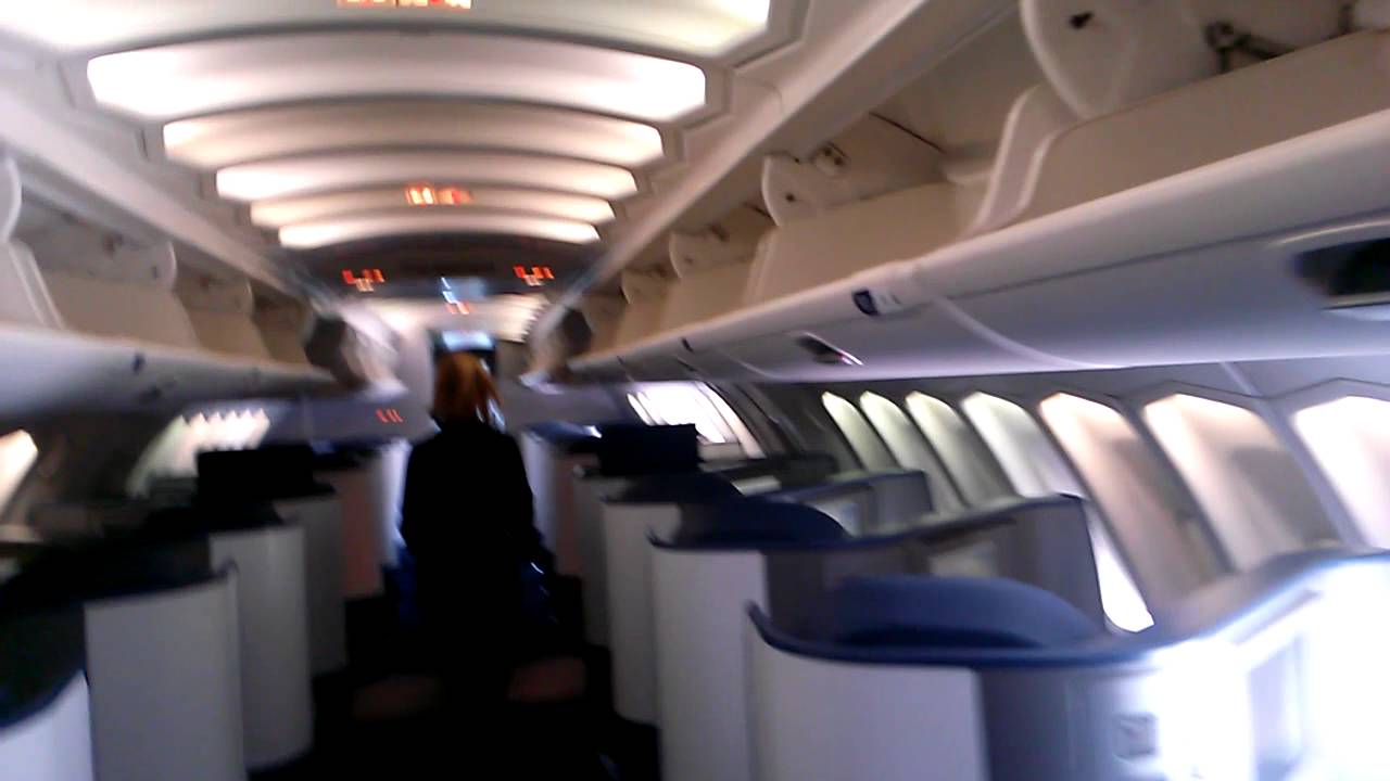 Me Flying Business Class Delta 747 - YouTube